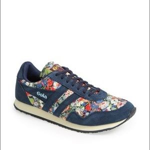 Liberty Floral Gola Sneakers